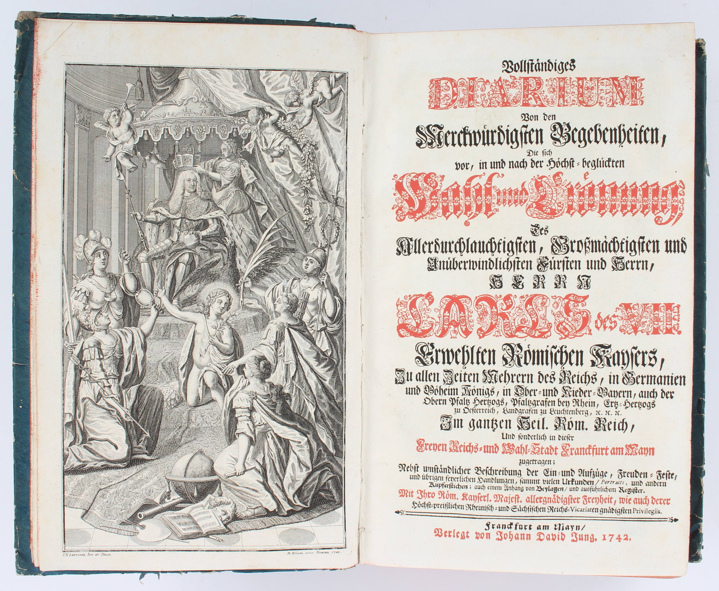Krönungsdiarium Karls VII. 1742