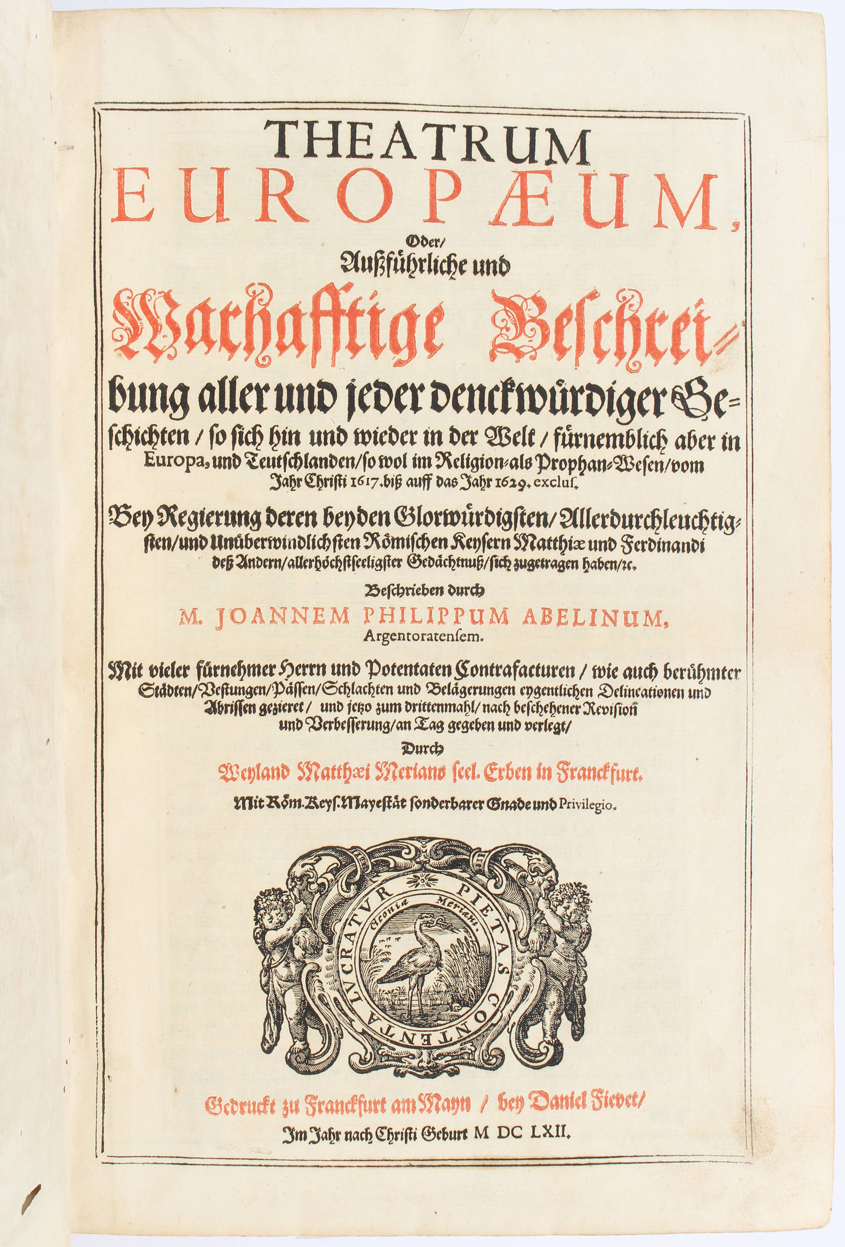 Merian, Theatrum Europaeum. 21 Bde.