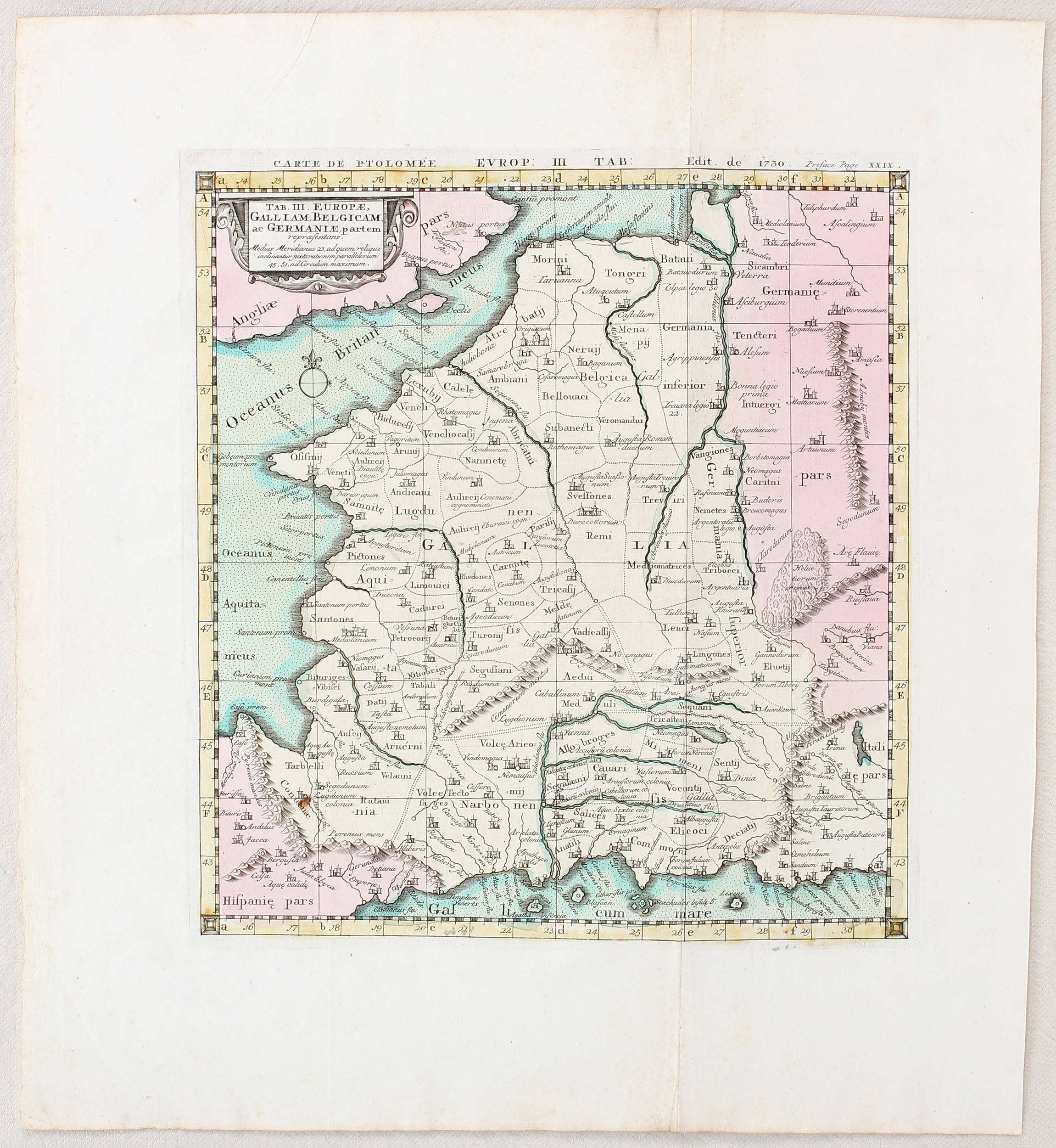 Frankreich. Elwe / 7 Bll.