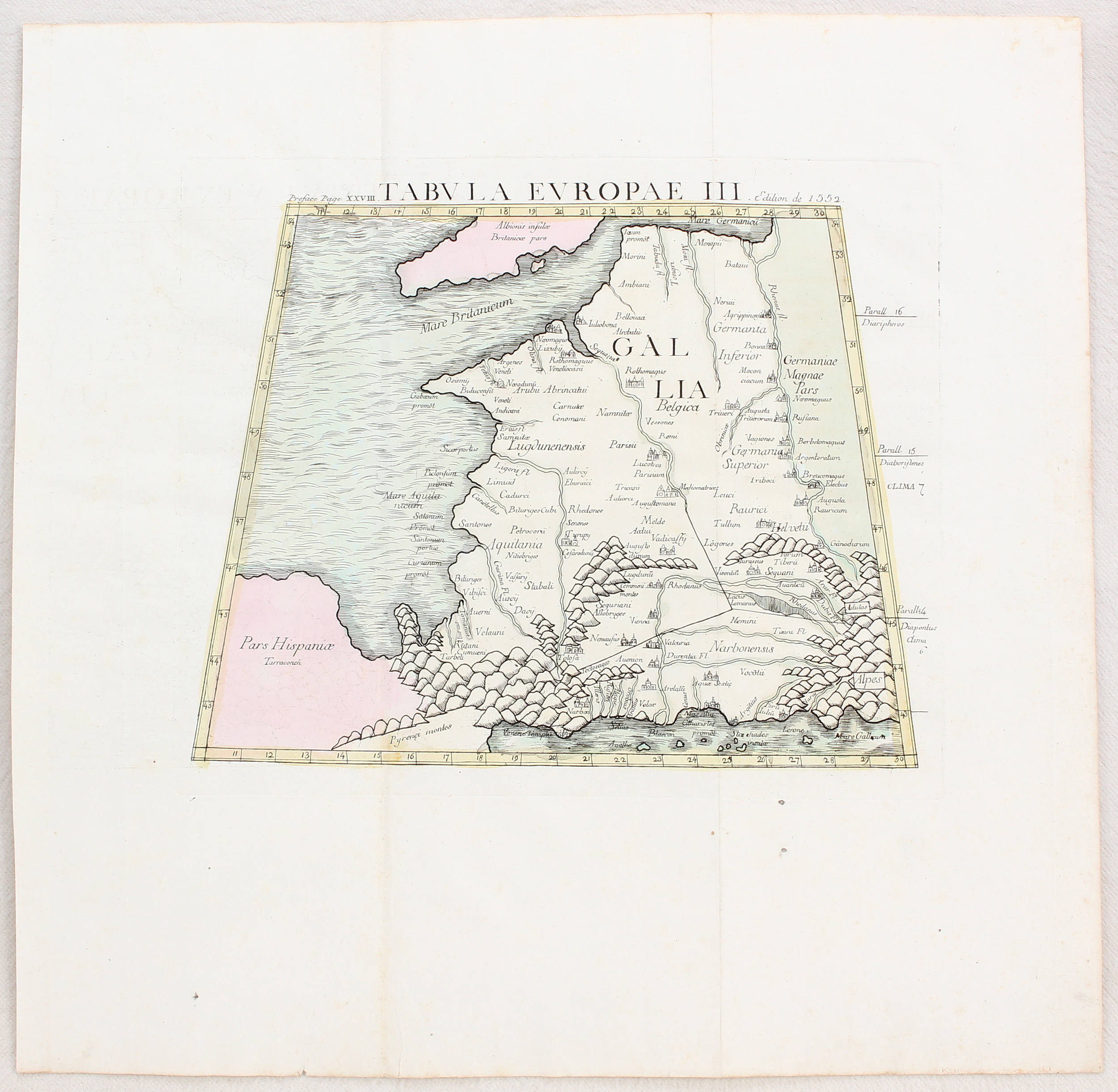 Frankreich. Elwe / 7 Bll.