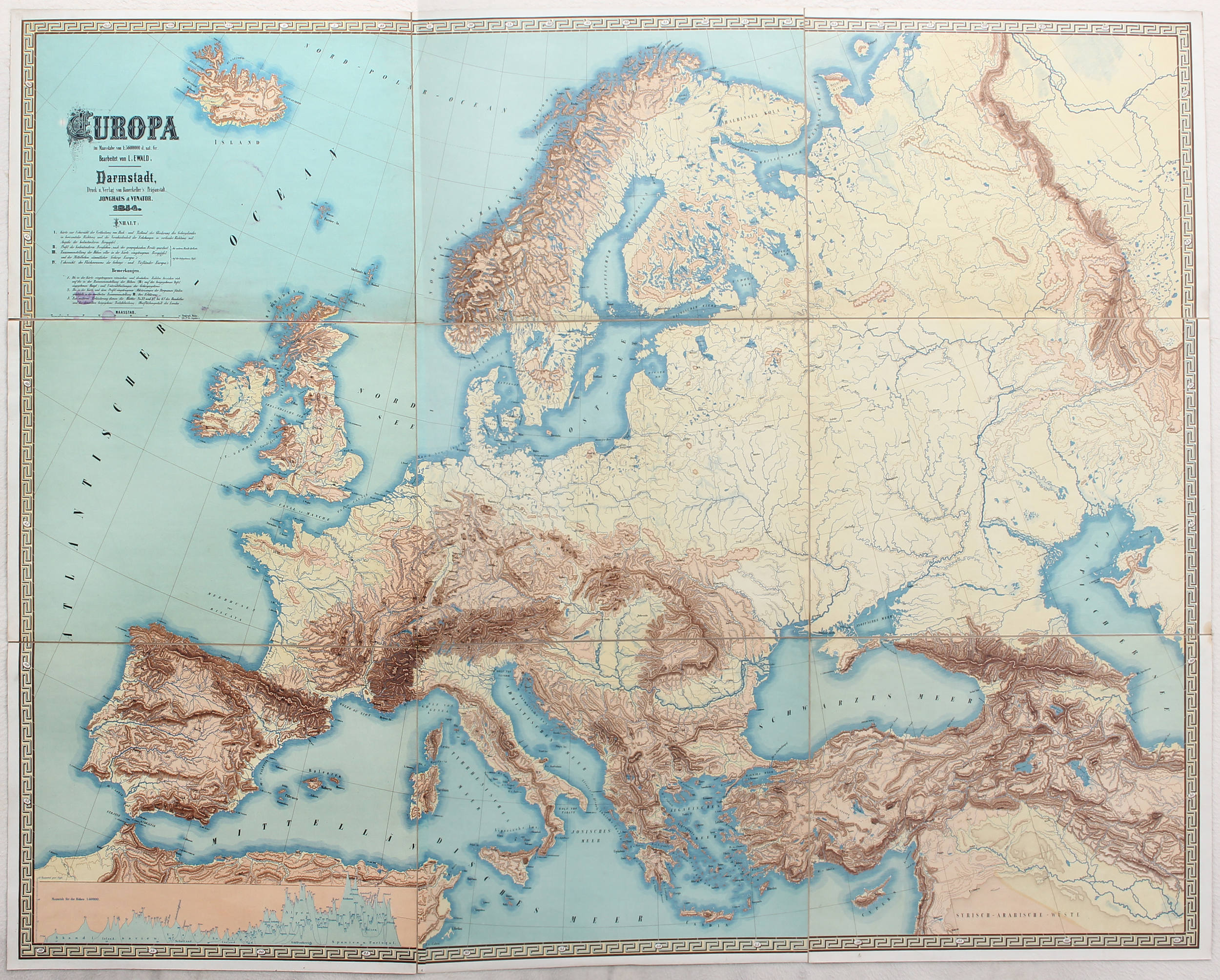 Europa. Ewald-Venator. Lwd.