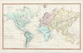 Welt-Konvolut. Ca. 30 Bll. Neely, Sanson u.a.