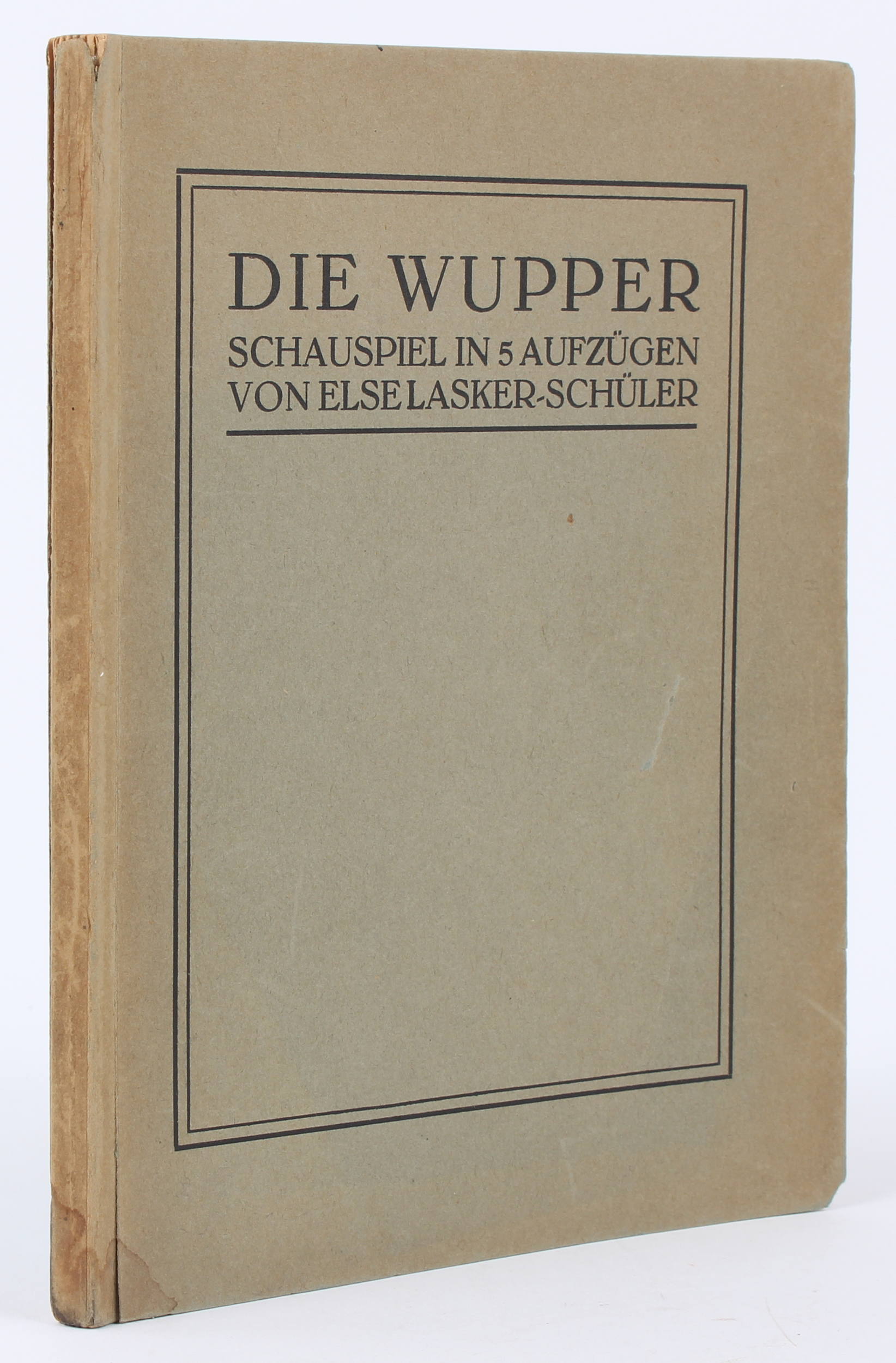 Lasker-Schüler, Die Wupper