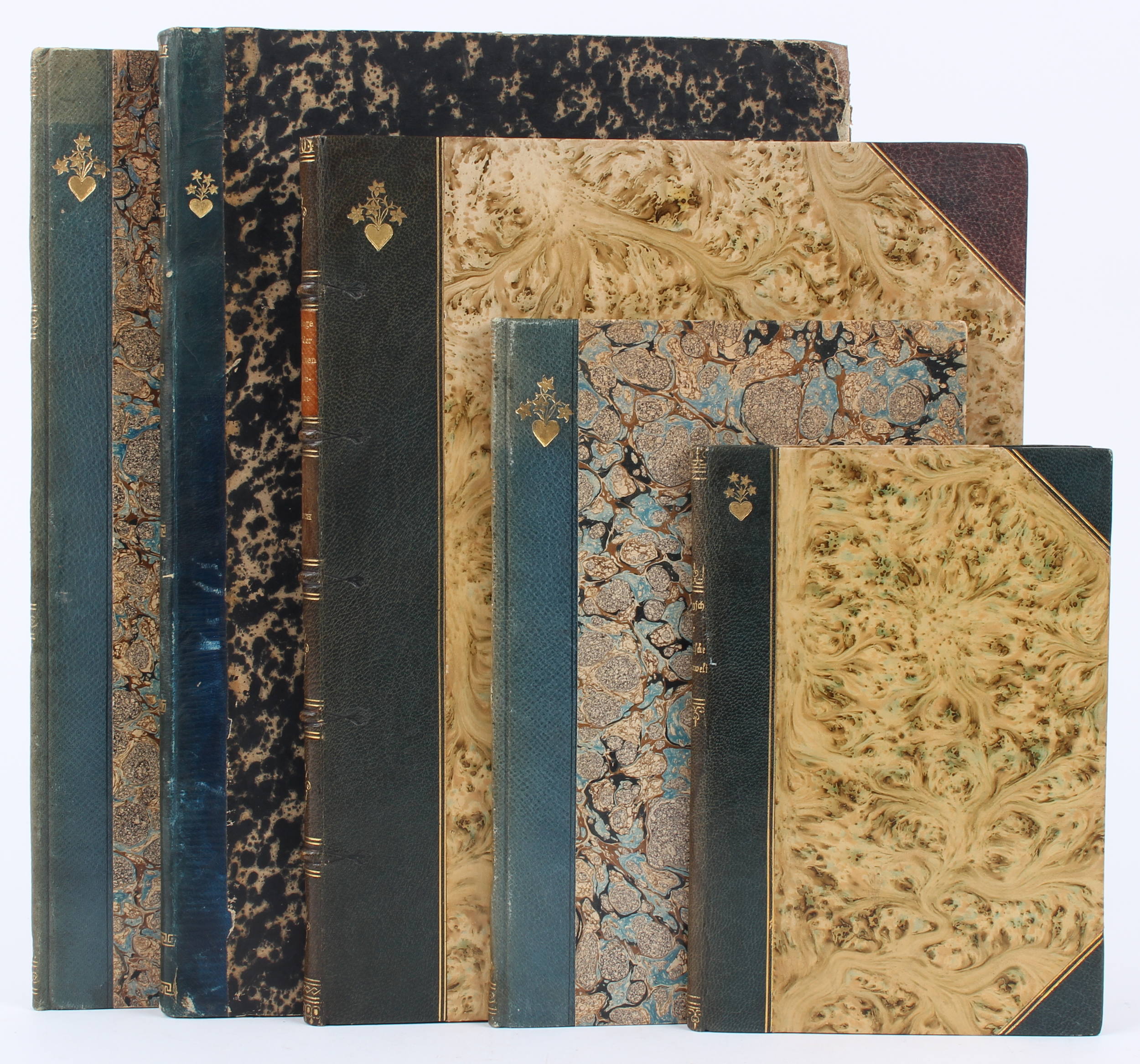 Brugsch, Schriften zur Ägyptologie. 5 Bde.