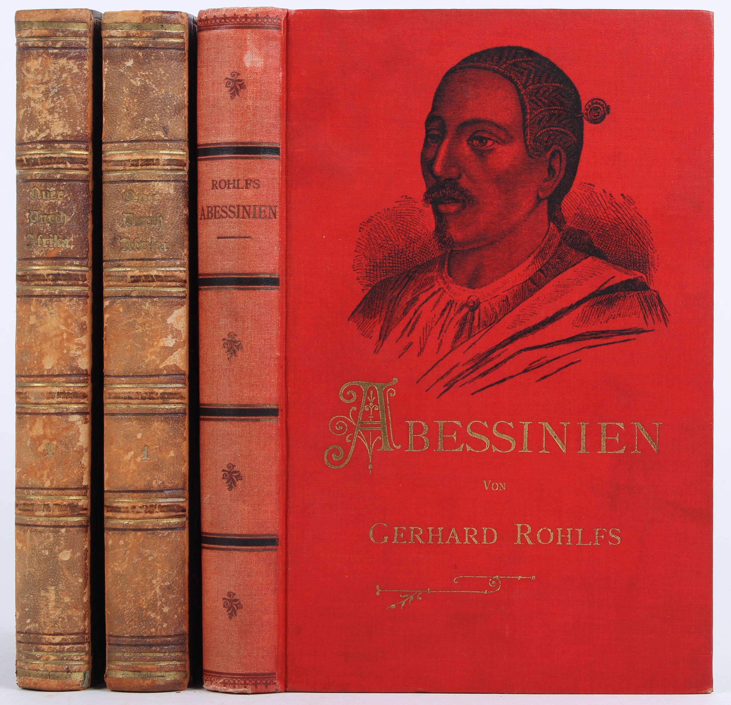 Rohlfs, Quer durch Afrika / 3 Bde.
