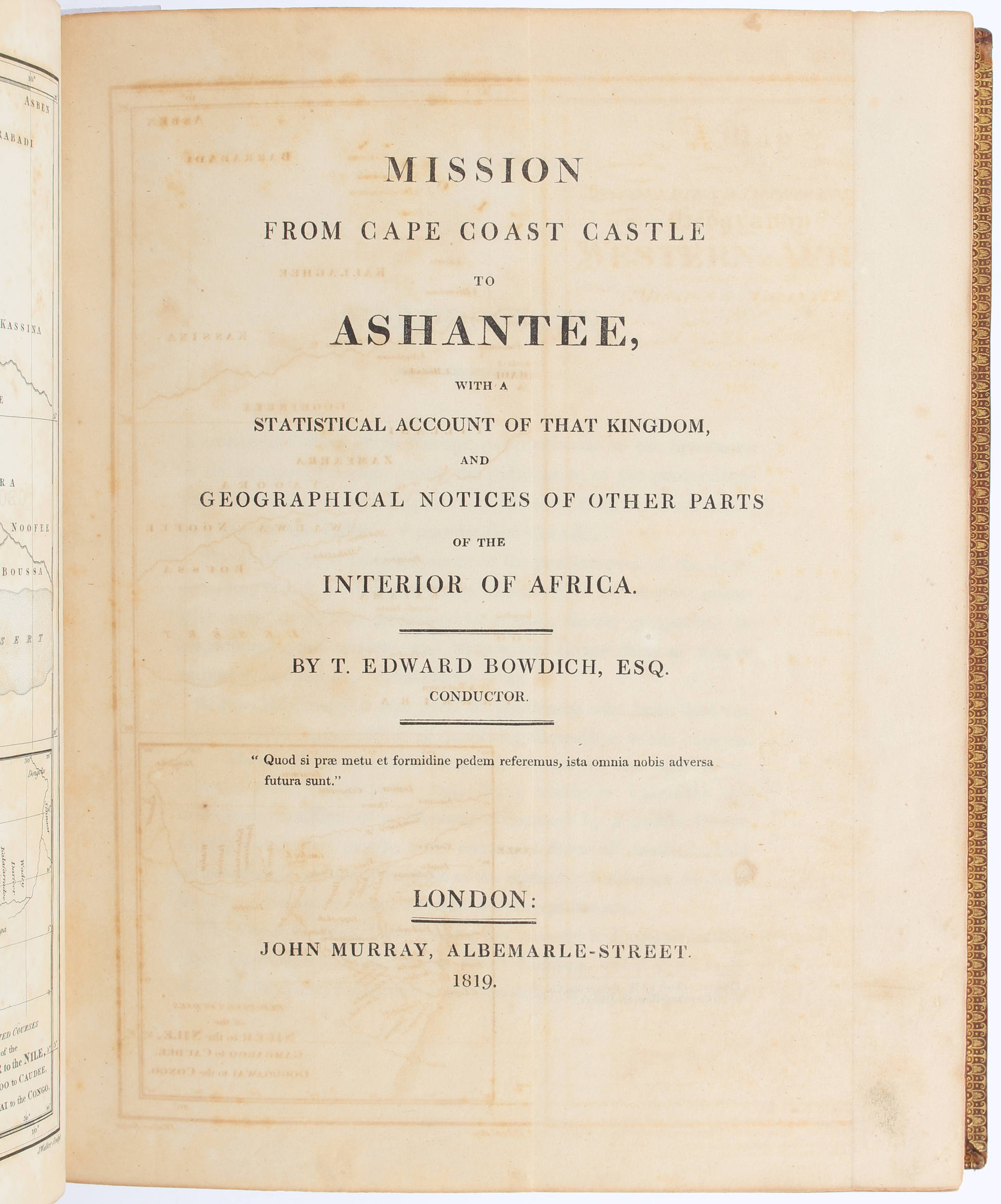 Bowdich, Mission to Ashantee