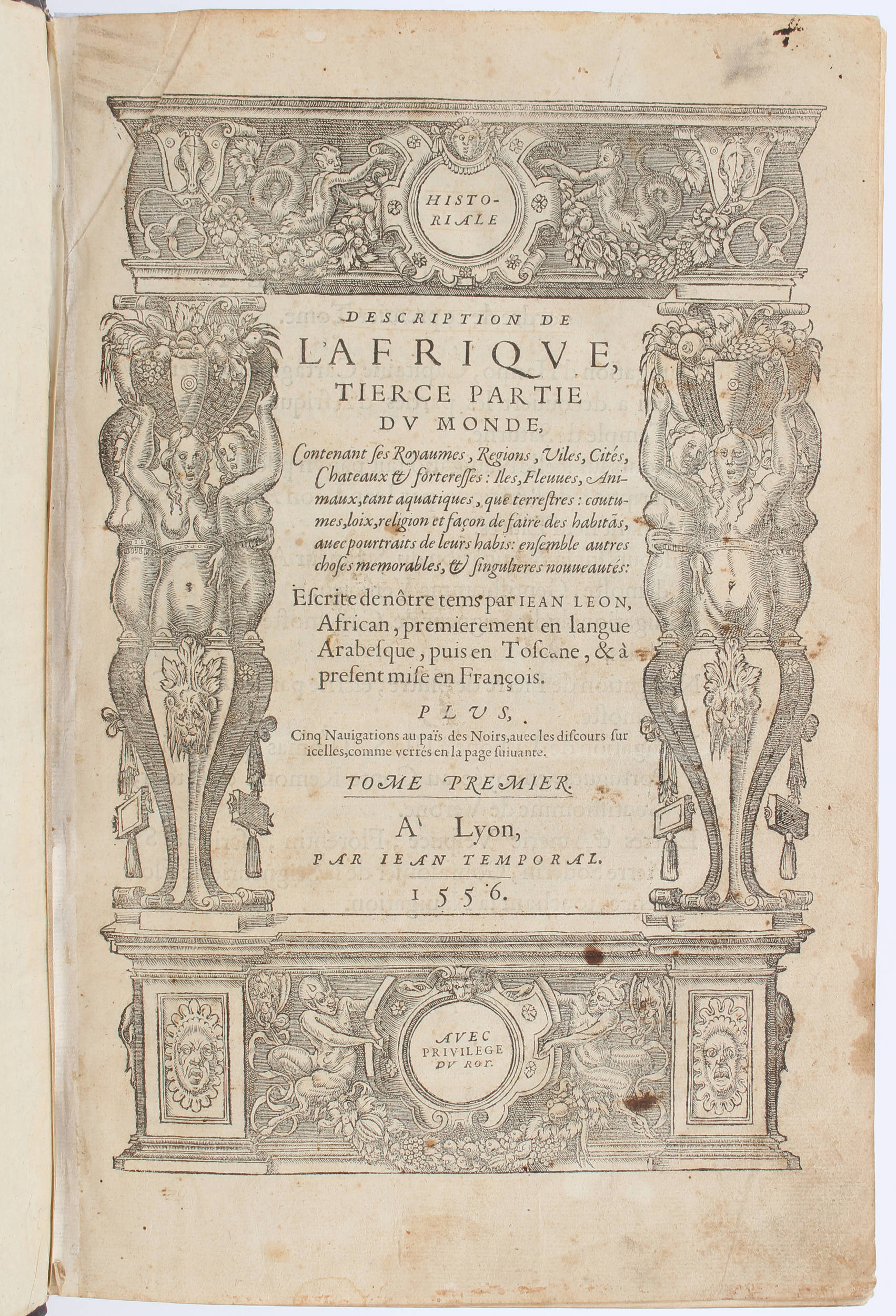 Leo Africanus, L'Afrique
