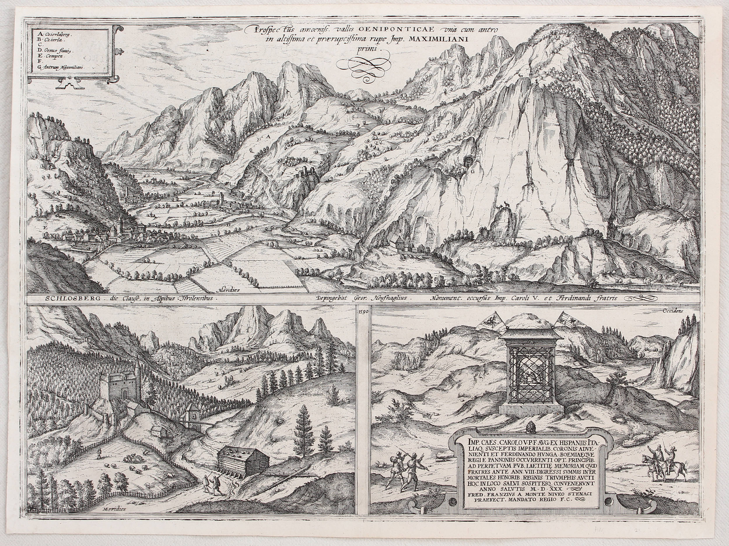 Kärnten. Seutter / 9 Bll.