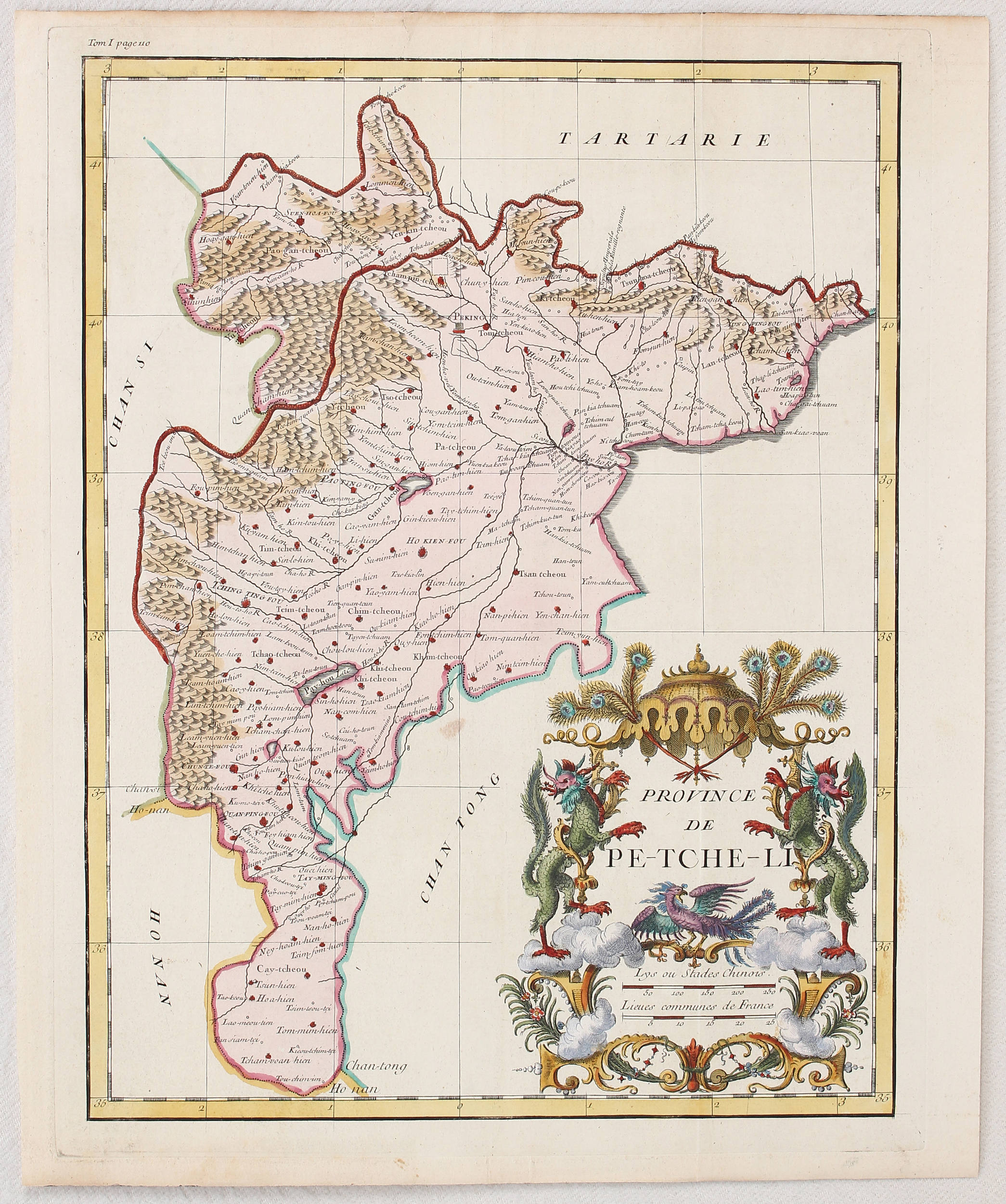 China. Ca.25 Bll. Bonne, Linschoten u.a.