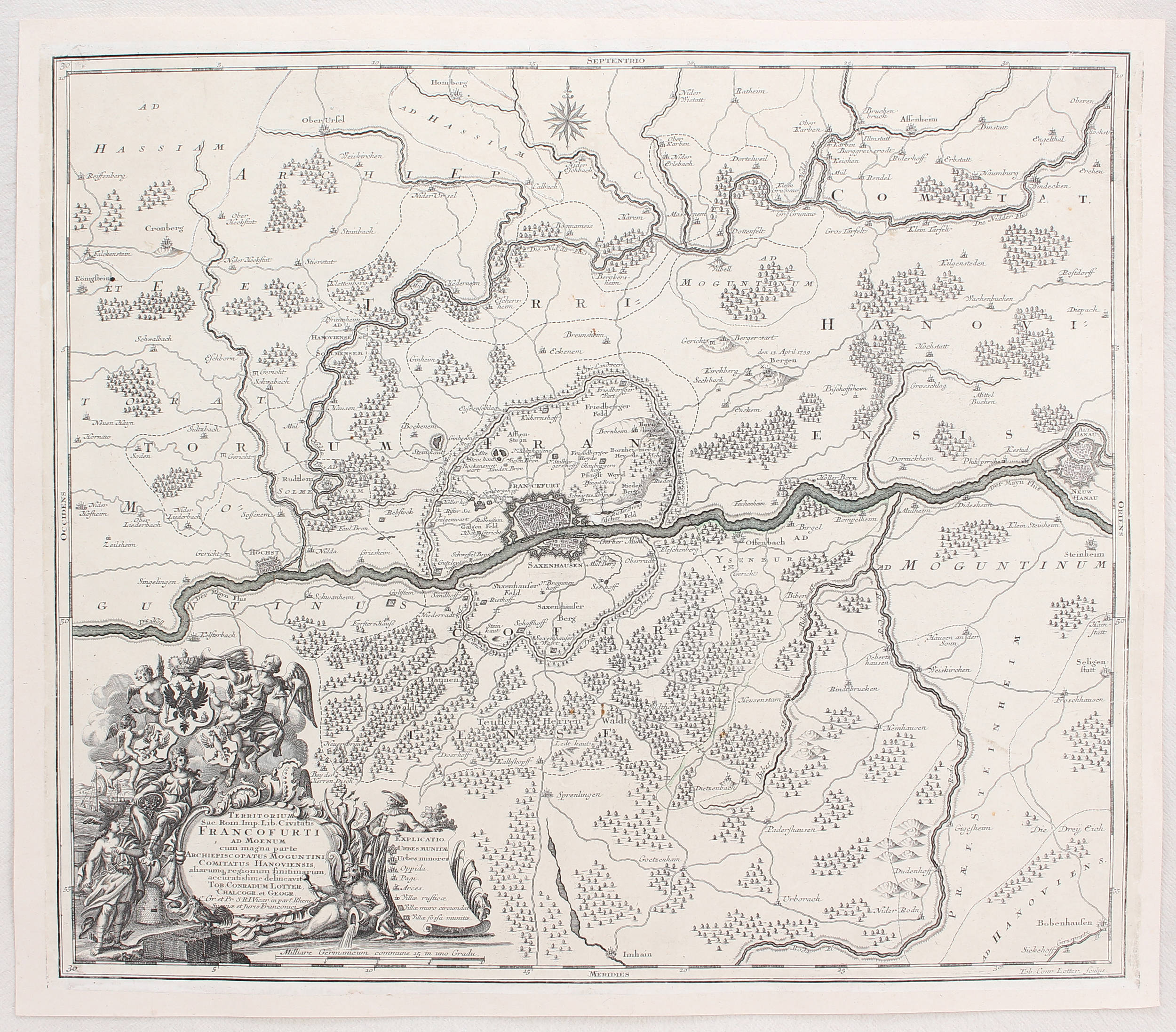 Deutschland Ca. 30 Bll. Janssonius/Blaeu u.a.