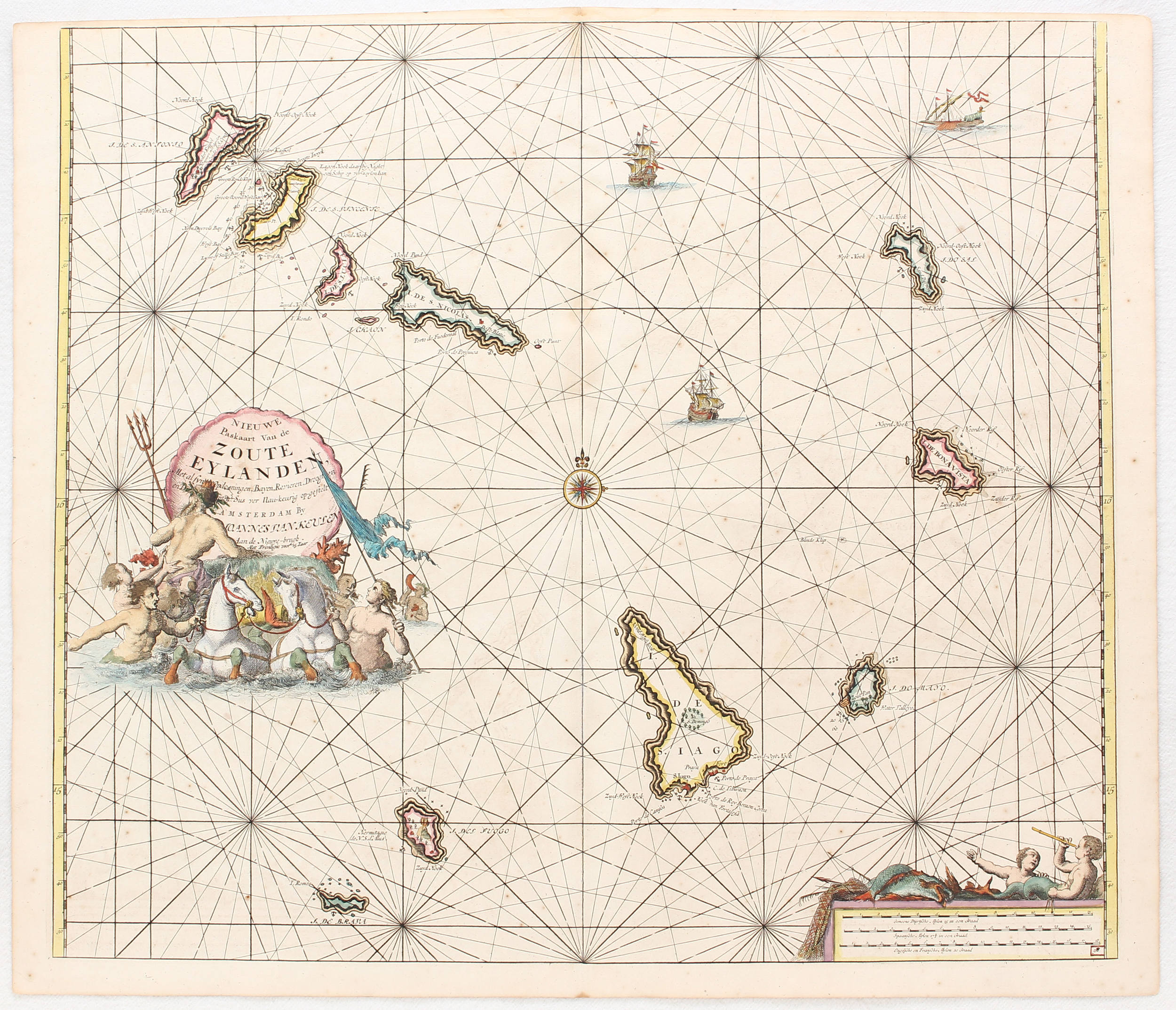 Gibraltar. Plan-Prospekte. A. K. Seutter / 2 Bll.