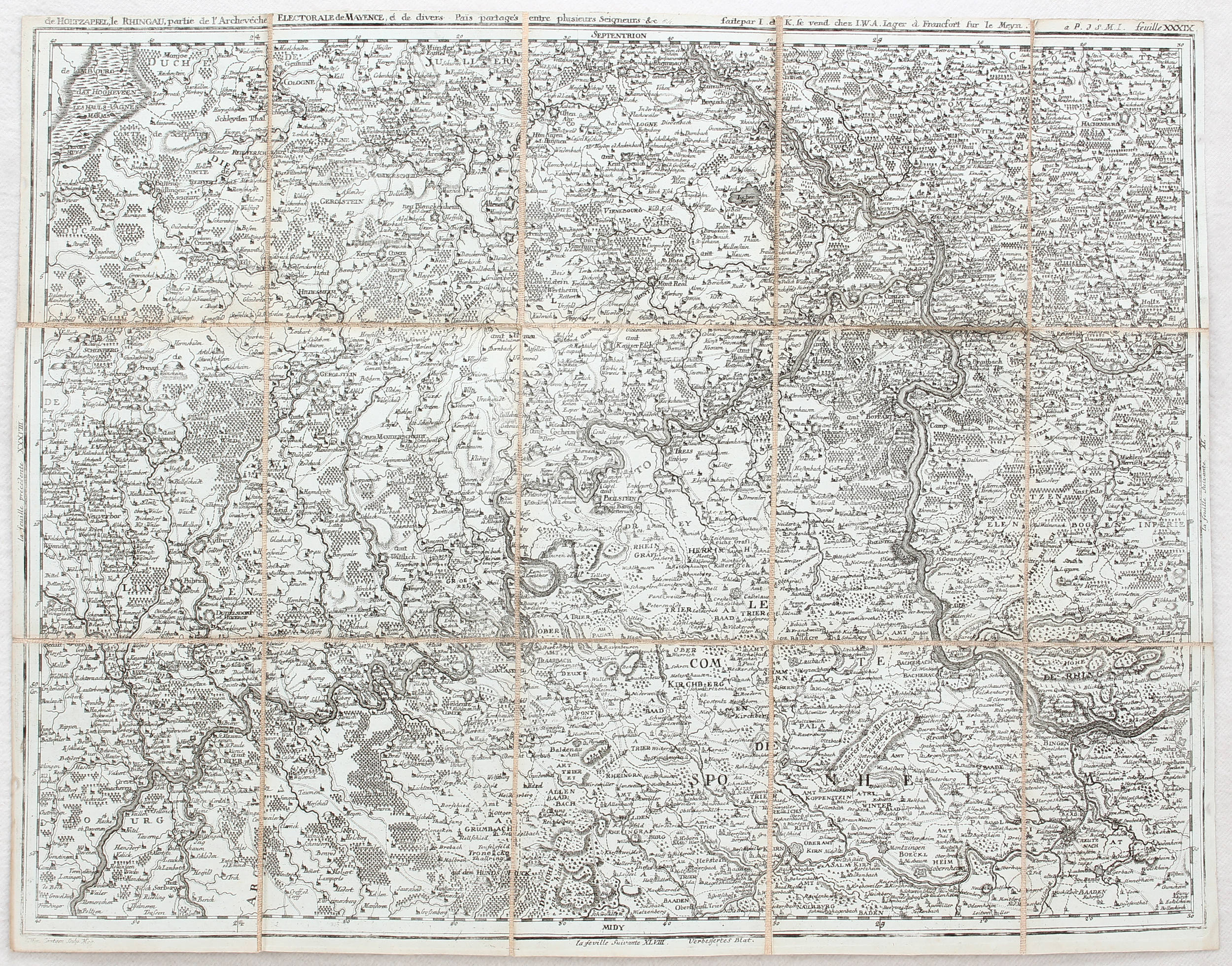 Mitteleuropa. 17 Bll. Jäger. Lwd. / 18 Bll.