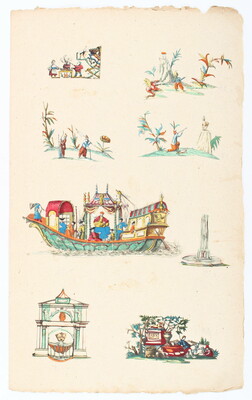 Ca. 75 Bilderbogen. (Engelbrecht), Ordner