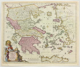 Griechenland. N. Visscher / 5 Bll.
