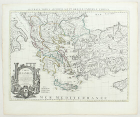Griechenland. Delisle-Covens & M./ 3 Bll.
