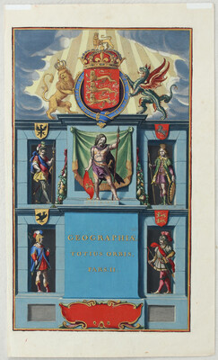 Atlantentitel. 10 Bll. Blaeu