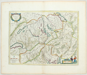 Schweiz. 4 Bll. Mercator-Blaeu