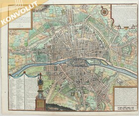 Paris. Plan. Coquart-D(elamare) / 9 Bll.