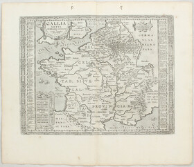 Frankreich. 8 Bll. A. Ortelius / 18 Bll.