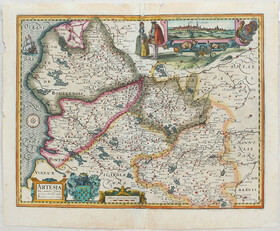 Artois. C. J. Visscher 1624 / 8 Bll.