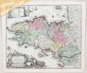 Bretagne. Seutter / 24 Bll