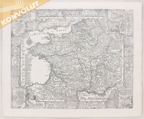 Frankreich. 15 Bll. Karten / 17 Bll.