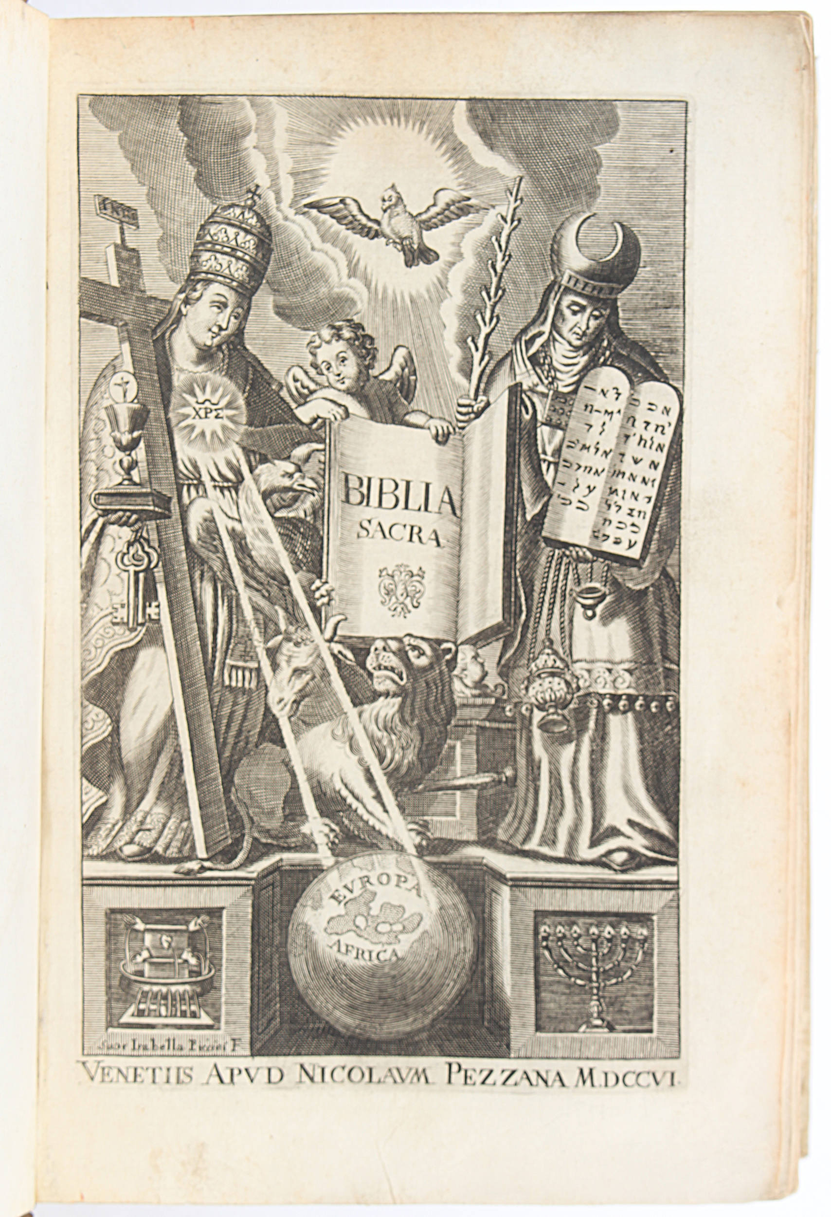 Biblia sacra. Venedig 1706