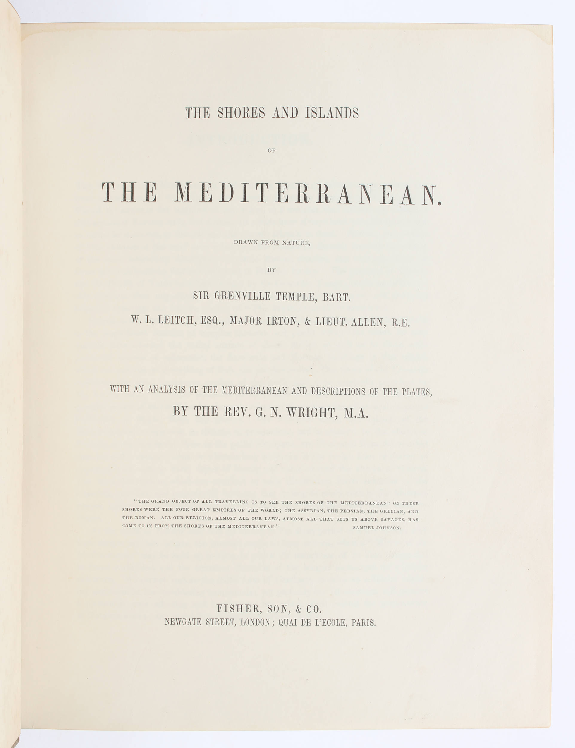 Wright, Mediterranean