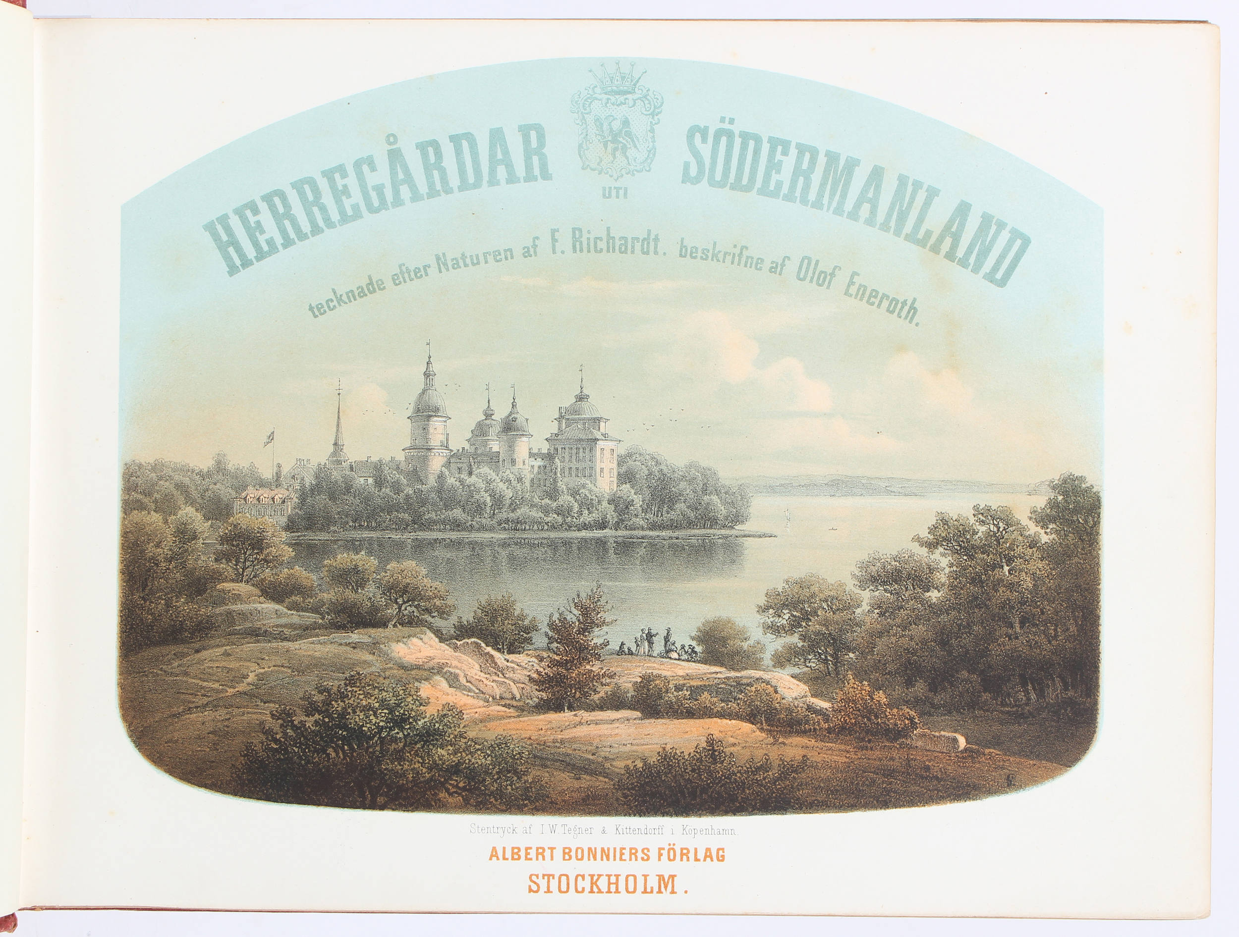 Eneroth, Herregardur uti Södermanland / 2 Bde.