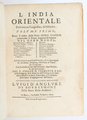 Tosi, L'India orientale. 2 Bde.
