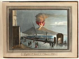 Souvenirs de Naples. Album mit 58 Ansichten