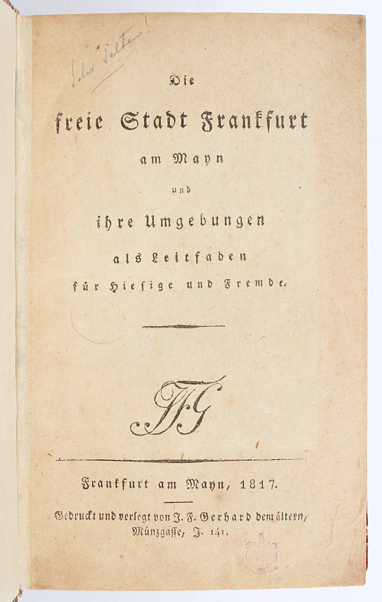 (Ring), Chronik v. Frankfurt / 3 Bde.