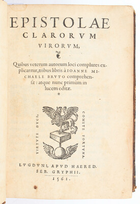 Bruto, Epistolae clarorum virorum