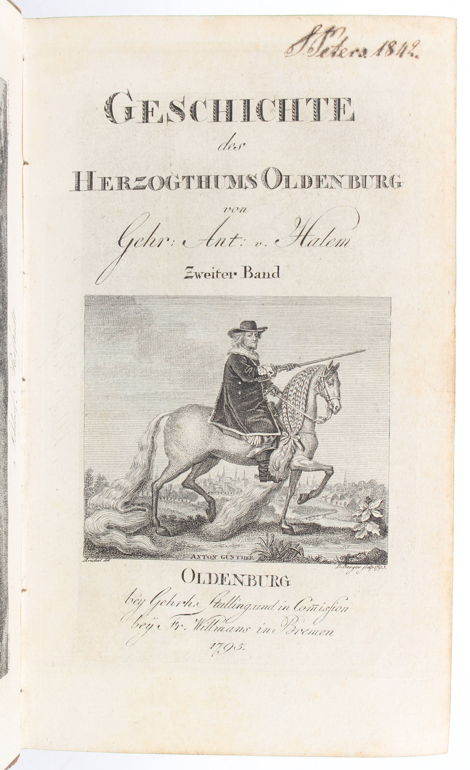 Halem, Herzogthum Oldenburg. 3 Bde.