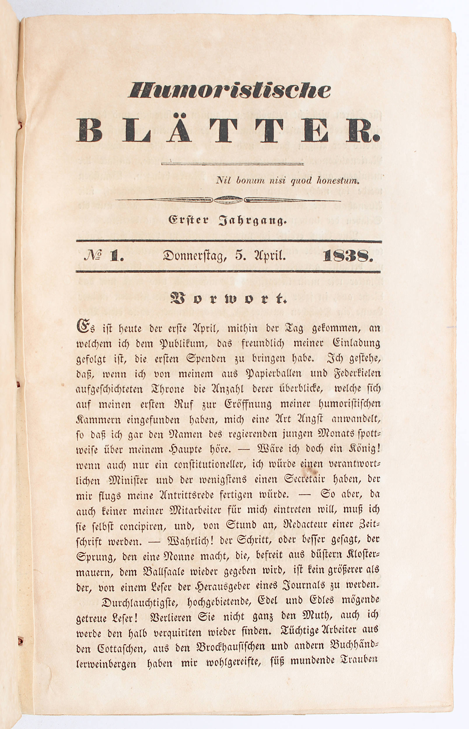 Kobbe, Humoristische Blätter. 7 Bde.