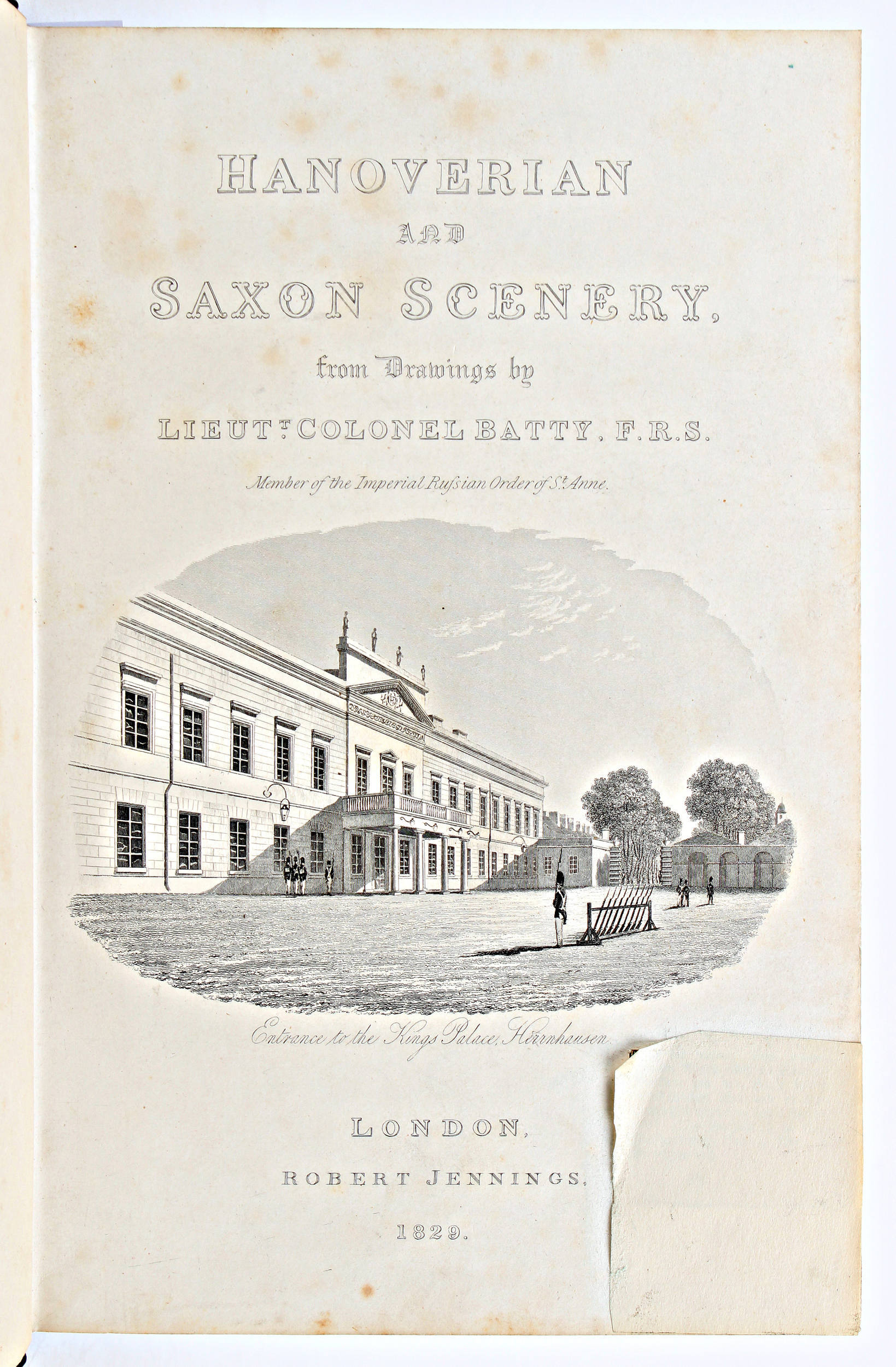 Batty, Hanoverian scenery
