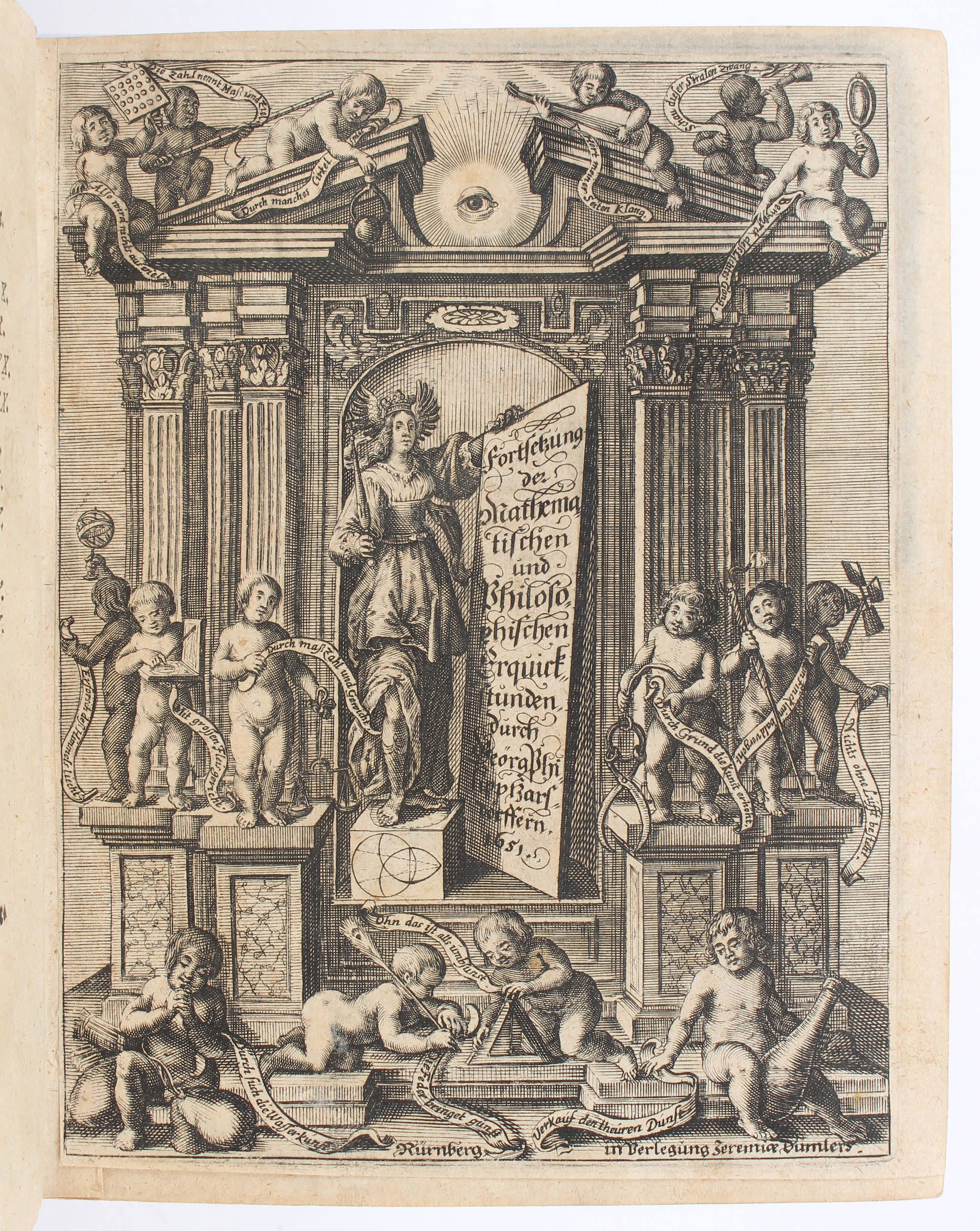 Schwenter/Harsdörffer, Deliciae Physico-Mathematicae. 3 Bde.