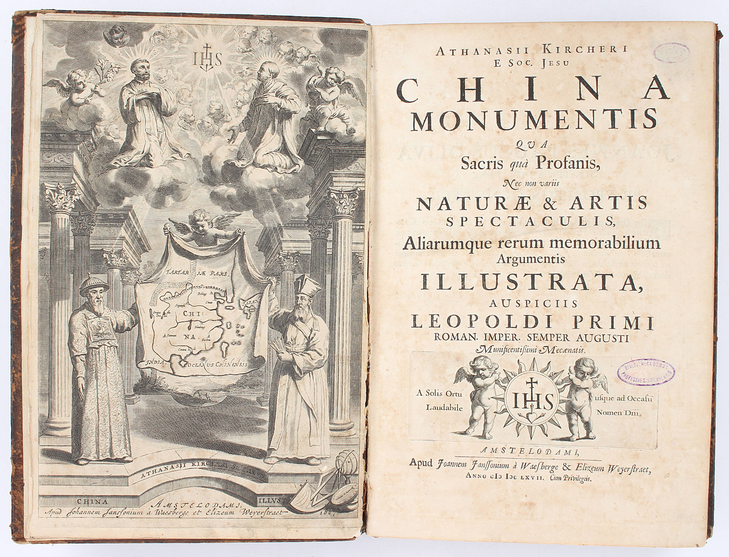 Kircher, China monumentis. Amsterdam 1667