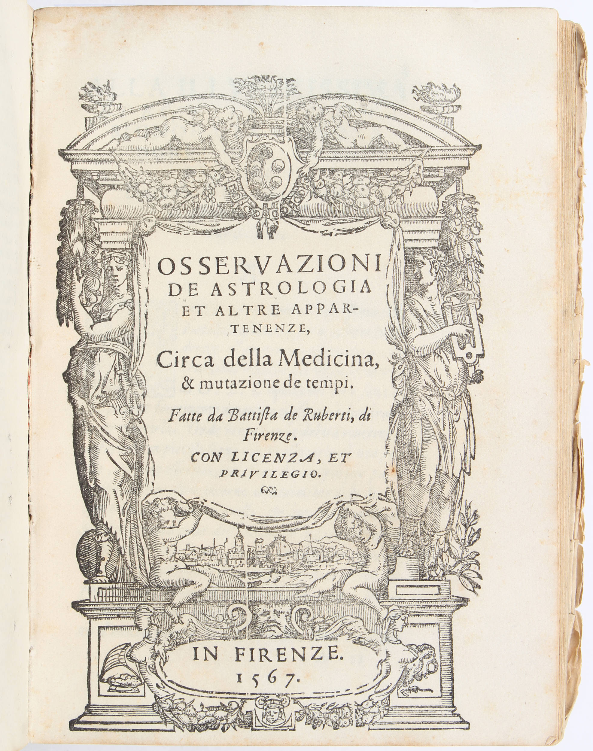 De Ruberti, De astrologia + Piccolomini, De i pianeti