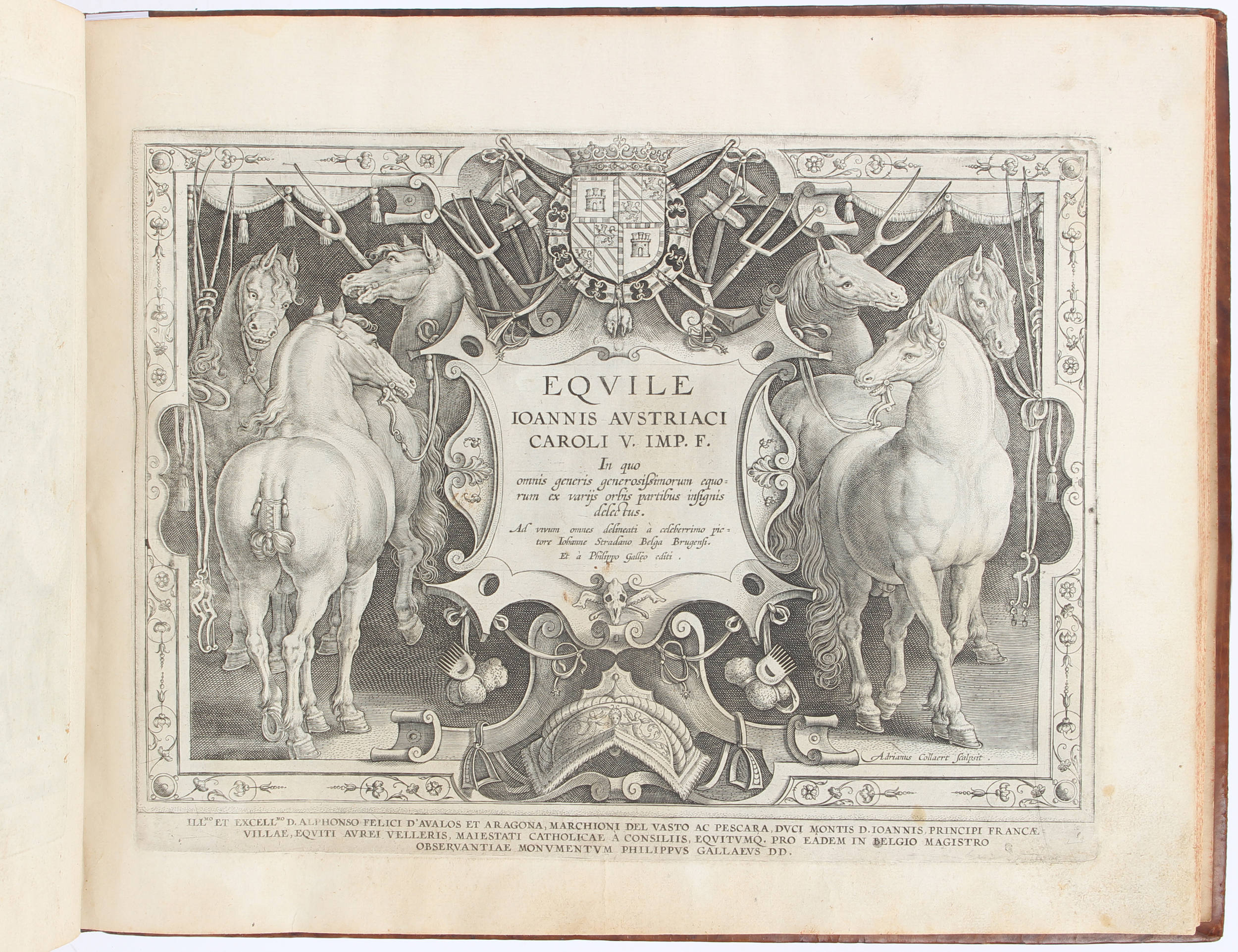 Stradanus, Equile Ioannis Austriaci