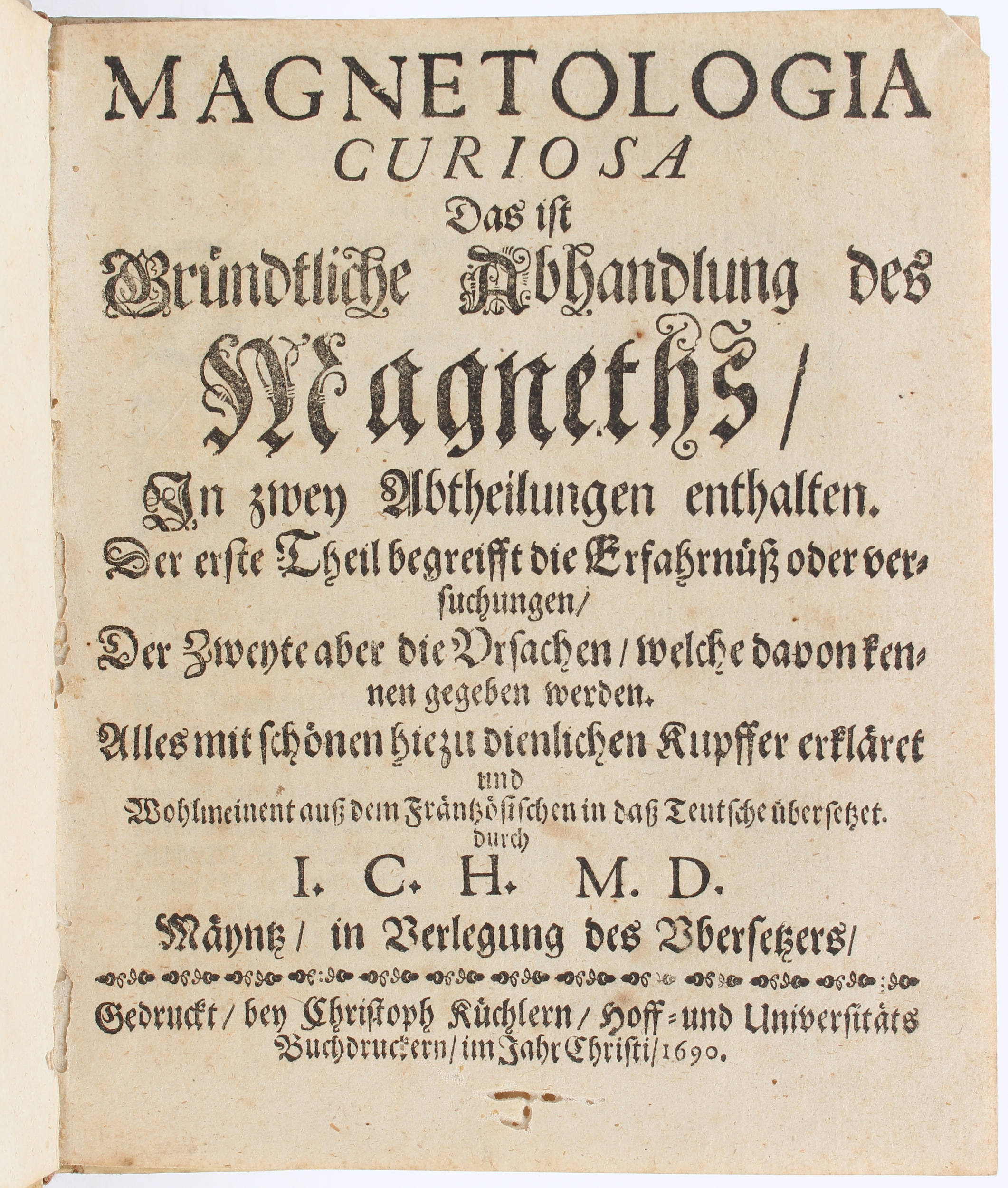 (Dalencé), Magnetologia curiosa