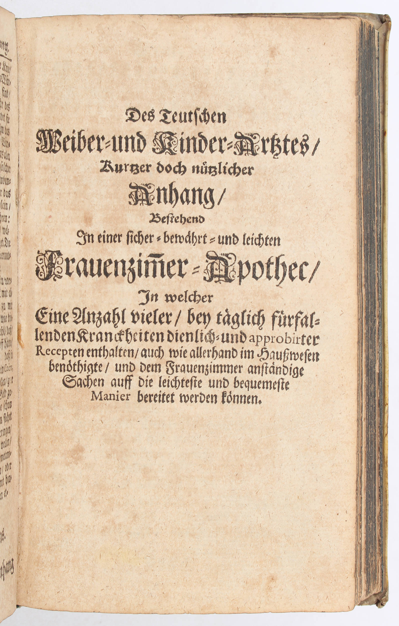 Bräuner, Treu-meinende Weiber-Artzt