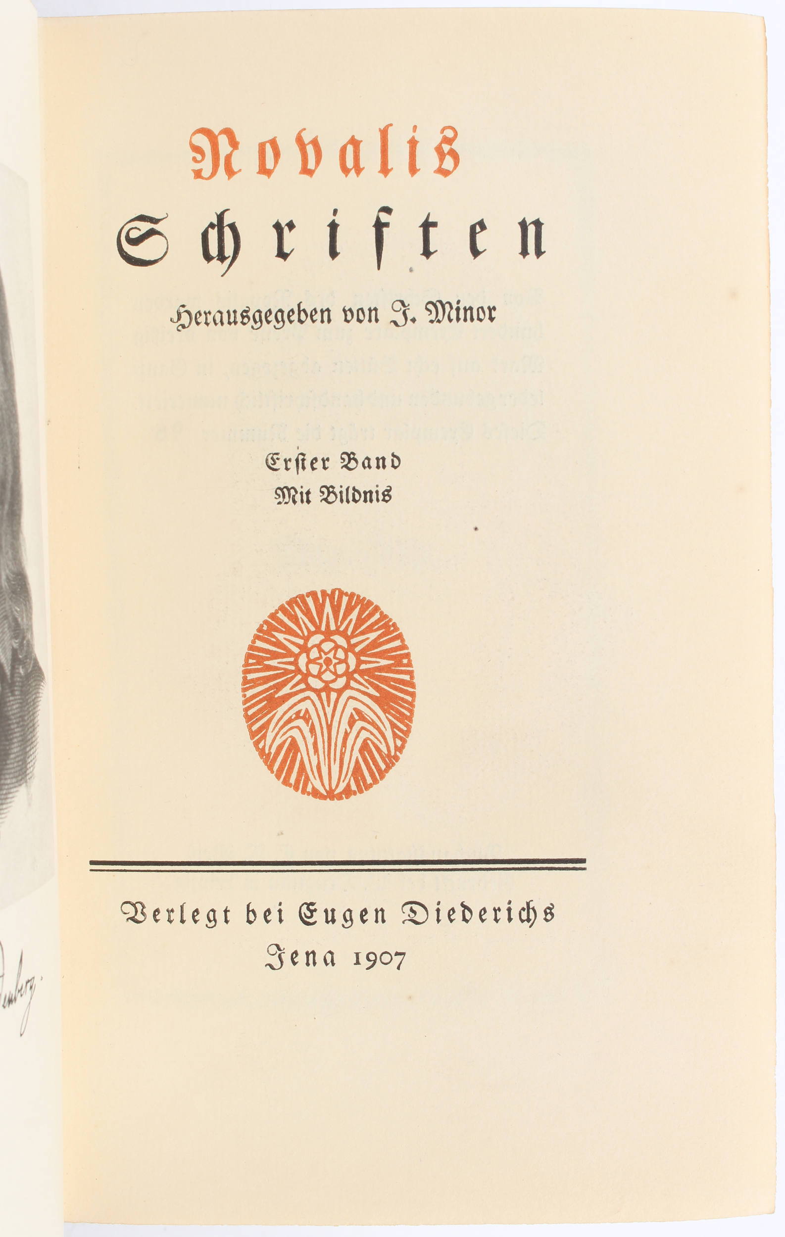 Novalis, Schriften 4 Bde.
