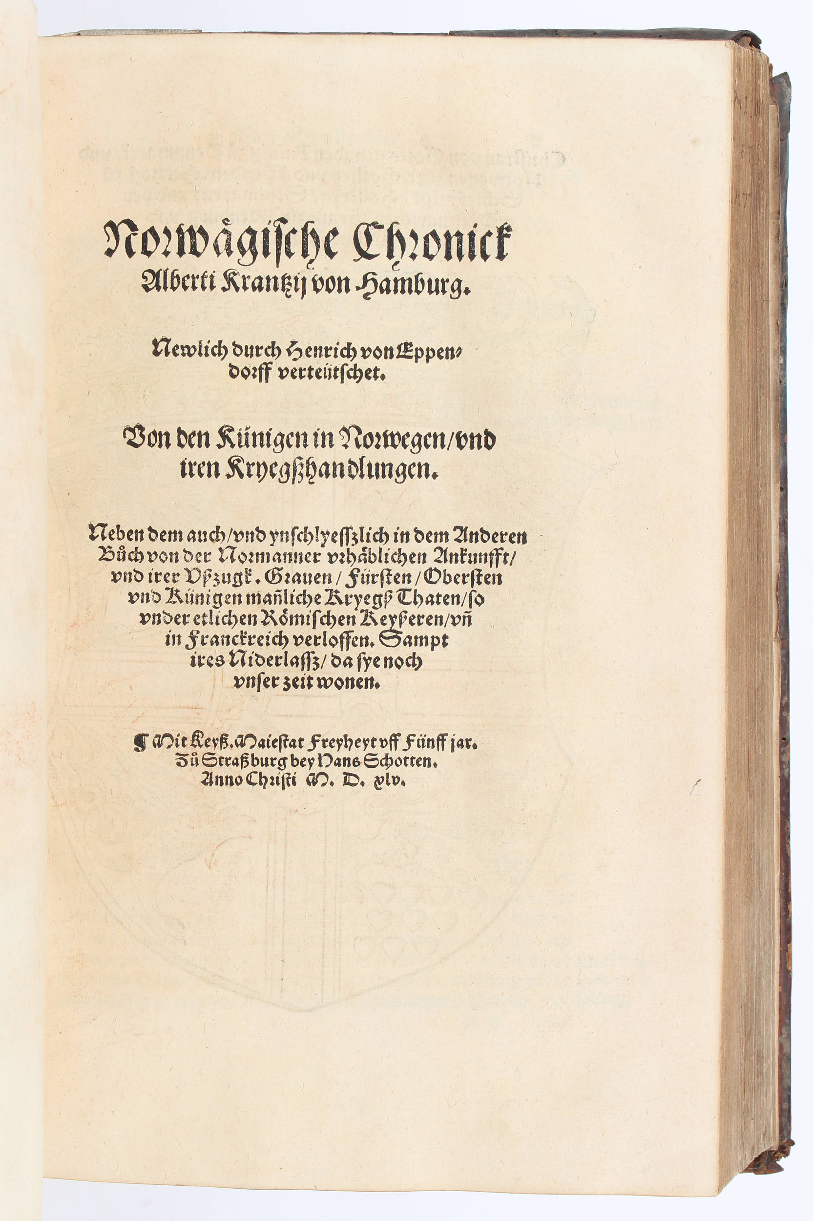 Krantz, Dennmärckische, Norwägische, Swedische Chronick
