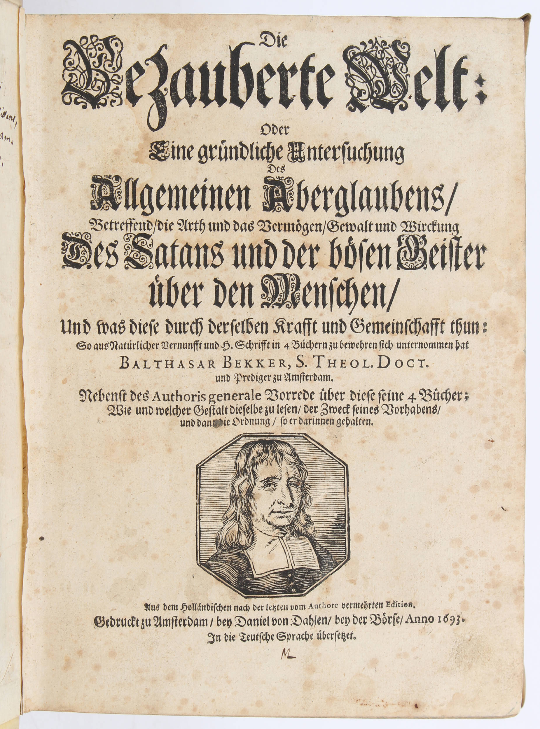 Bekker, Bezauberte Welt