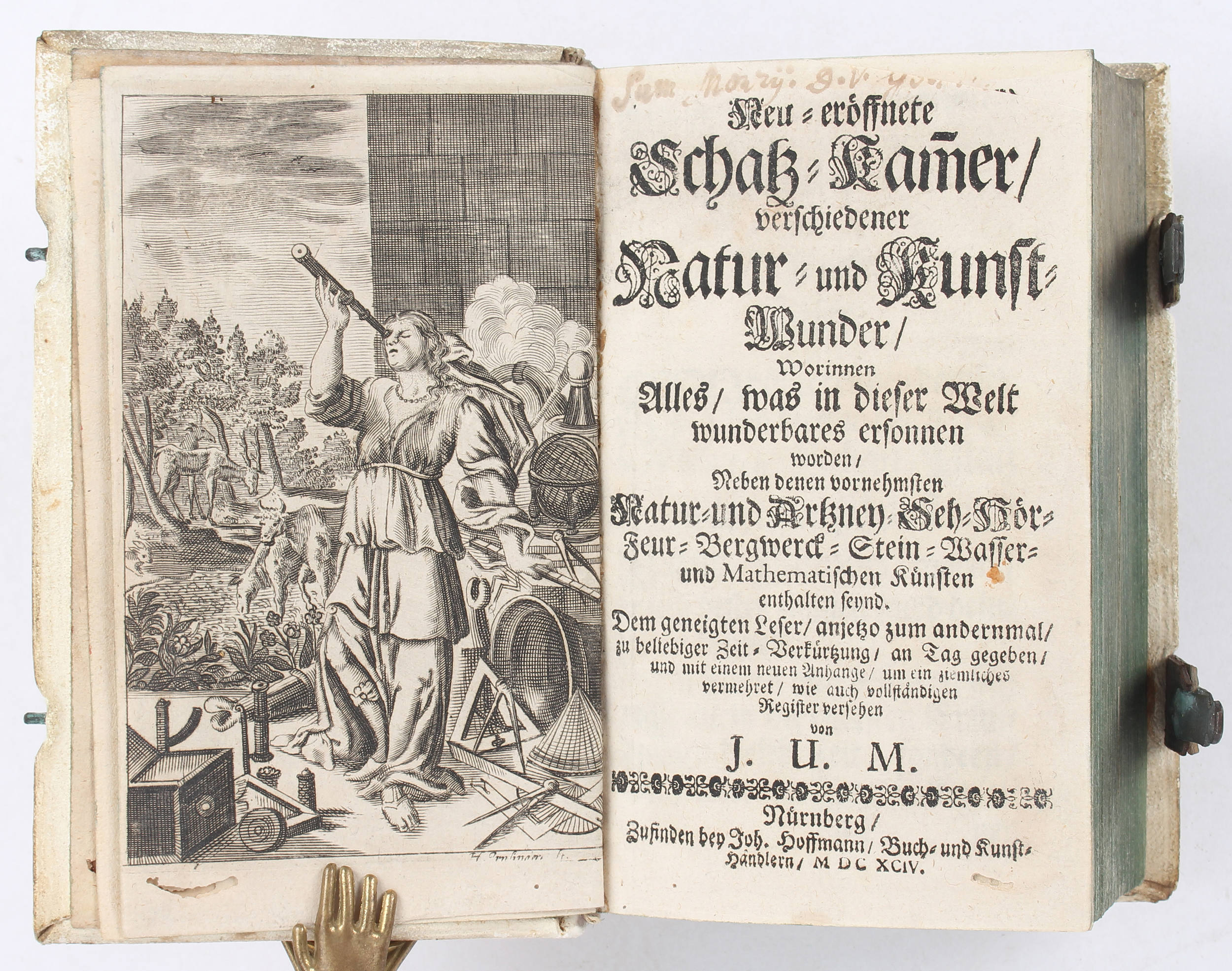 Neu-eröffnete Schatz-Kammer. 1694