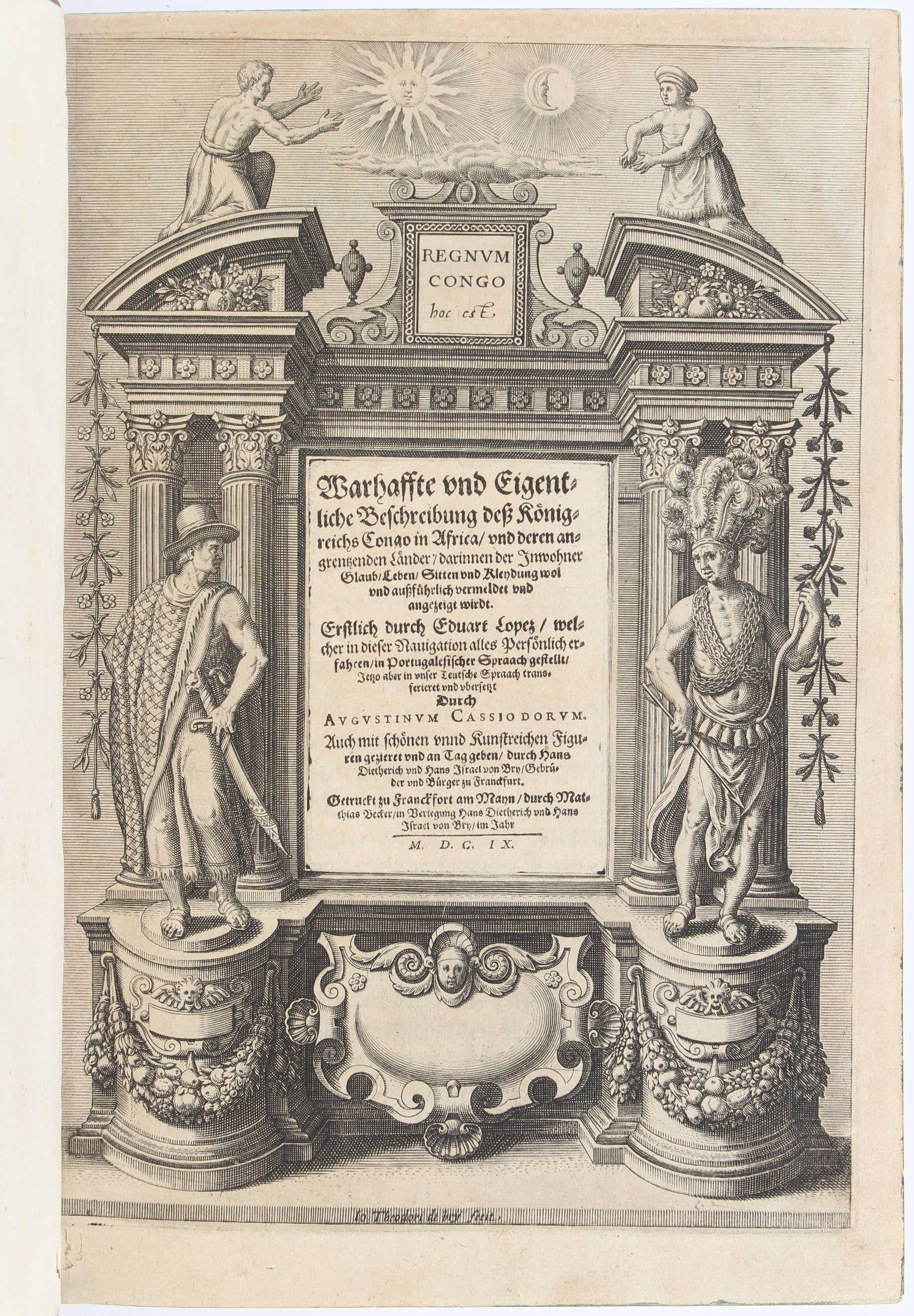 De Bry, Ostindische Reisen. Tl. 1-4