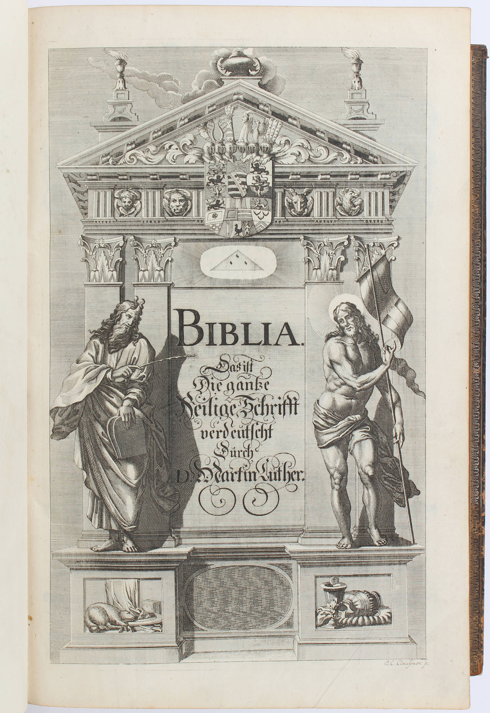 Biblia germanica. Nürnberg 1768