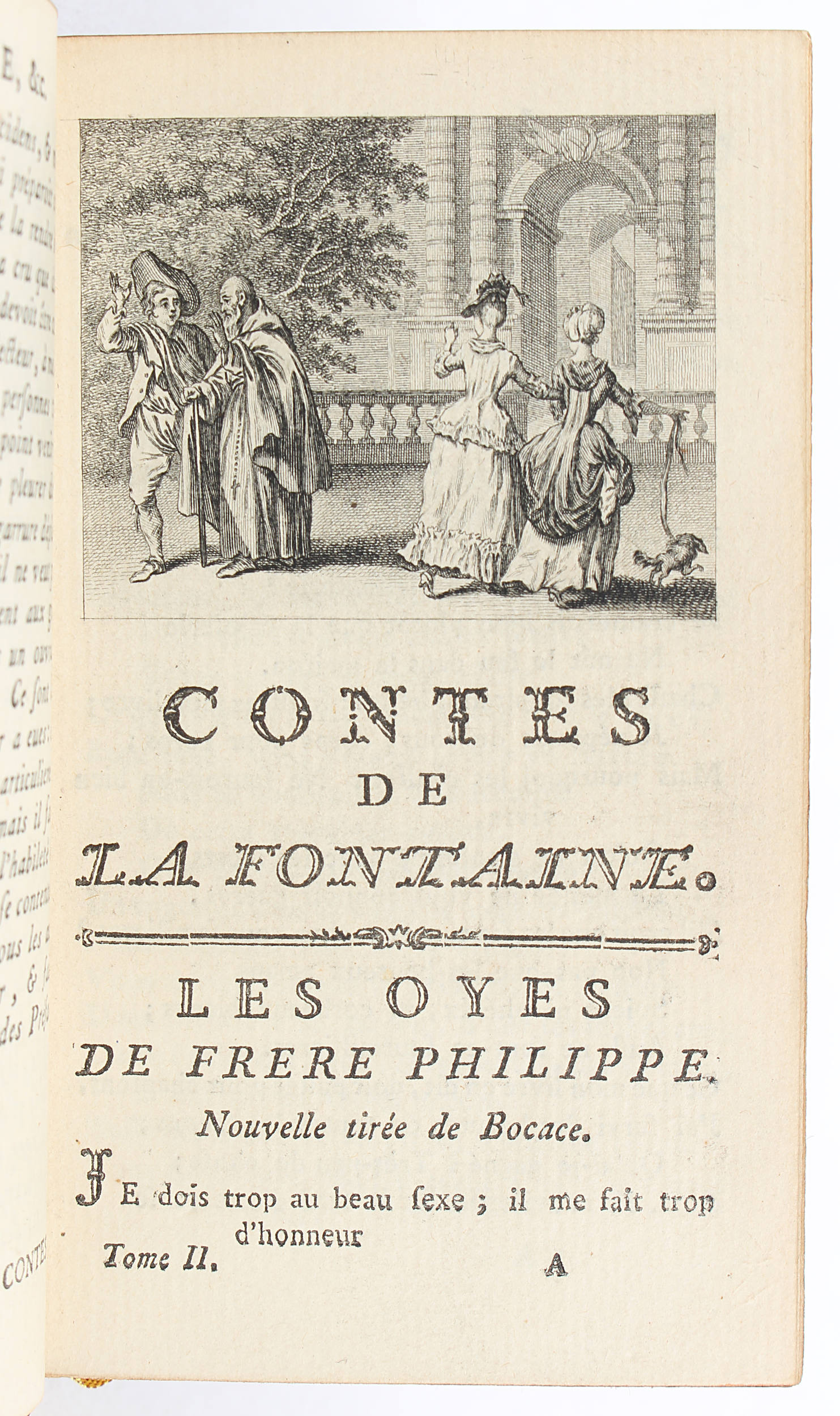 La Fontaine (u.a.), Contes et nouvelles. 1778. 4 Bde.