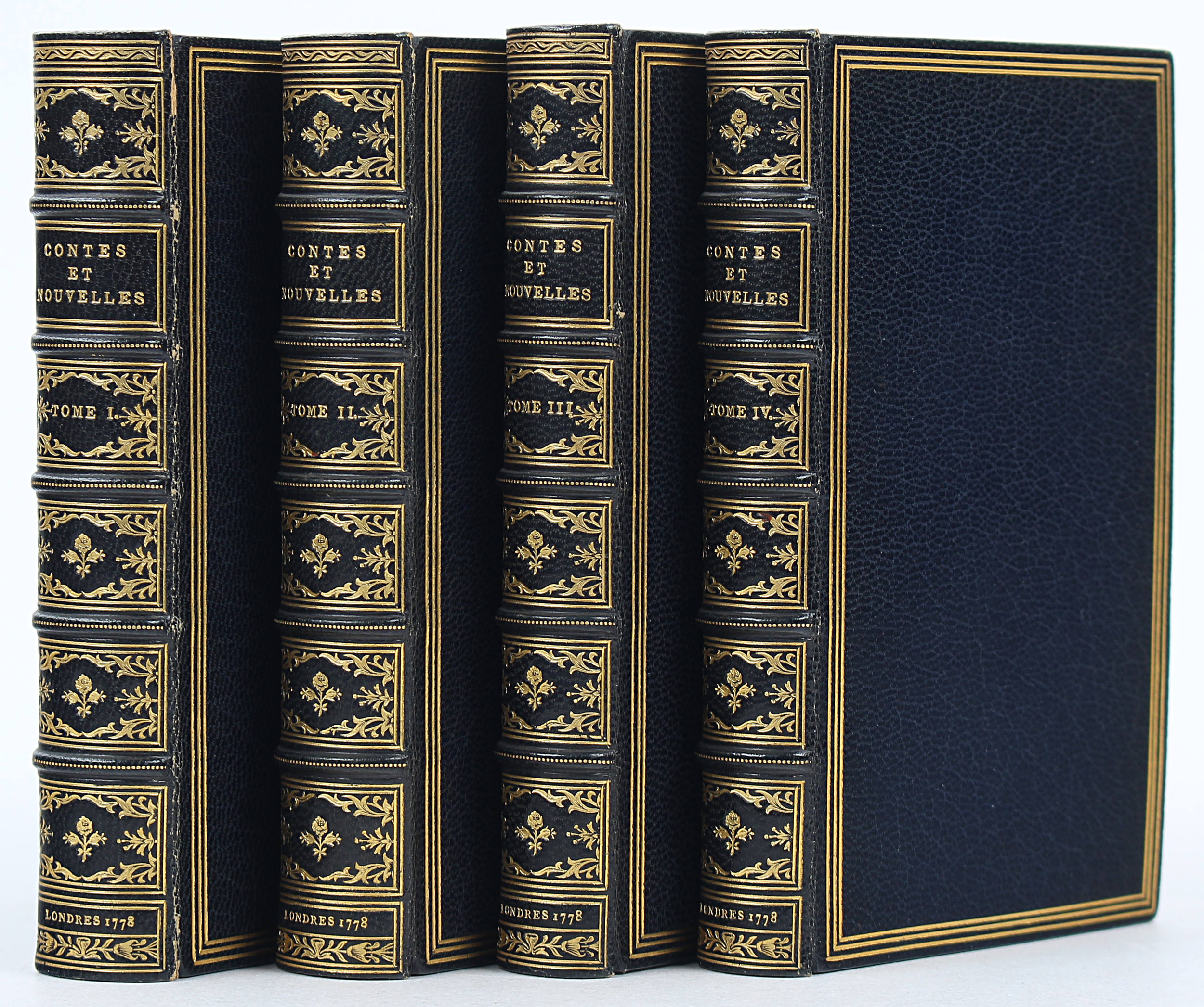 La Fontaine (u.a.), Contes et nouvelles. 1778. 4 Bde.